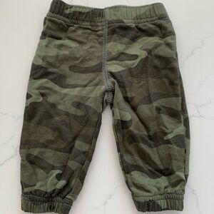 Carter’s Baby  6-month Cotton Camo Pants New no tag.